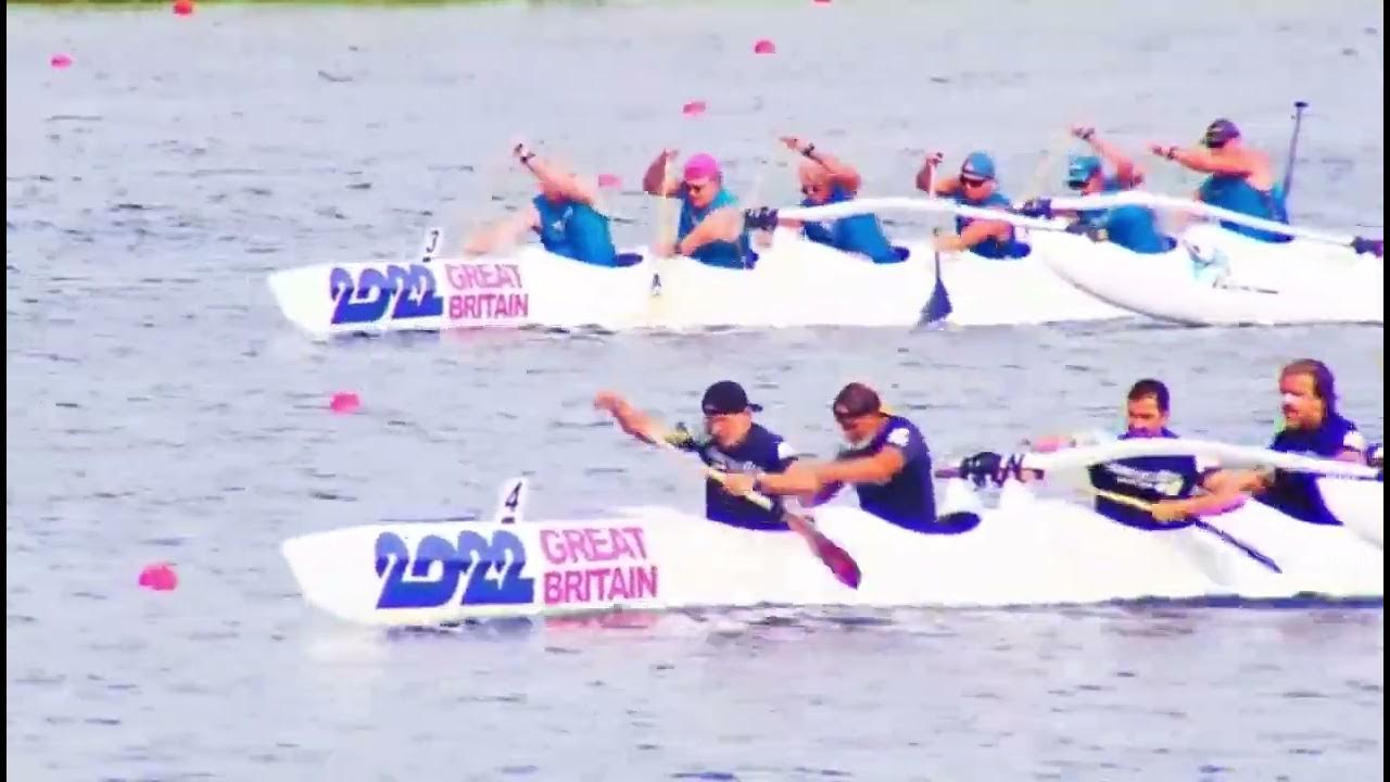 2022 IVF Va'a World Sprint Championships Men V6 M50 1000m