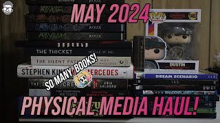 May 2024 Physical Media Haul | Blu Rays, Books, Funko