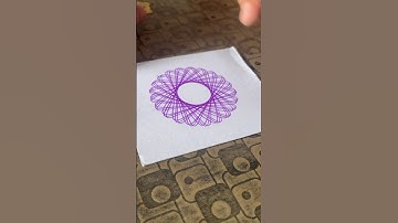The Spirograph #satisfying #art #spirograph #spirography #spiroart #viral #trending #shorts #fun
