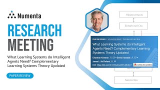 &quot;Complementary Learning Systems Theory Updated&quot; Paper Review | Jeff Hawkins | Research | Numenta