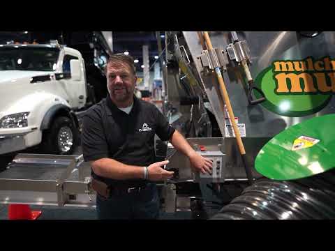 Todd Pugh, the inventor of the mulch Mule.