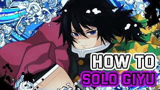 Easiest & *FASTEST* Methods to solo Giyu in Project Slayers + LOCATION!