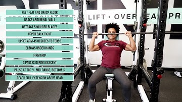 Press - Seated - BB - Medium Grip - 3 Pause Eccentric | KILO Exercise Demo