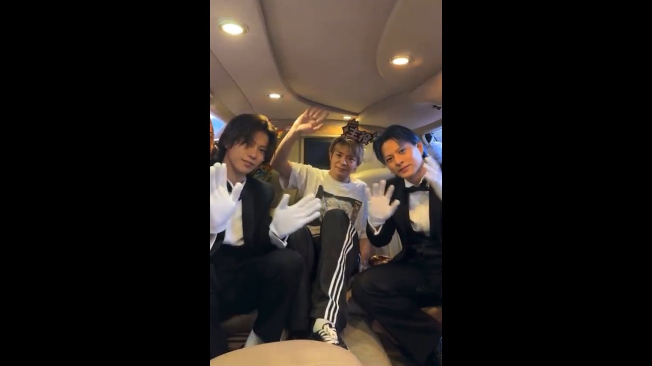 【緊急】Number_iゲリラインスタライブ！紫耀&神が執事となりリムジンで岸君のバースデーをサプライズでお祝い！2025/9/29 フルバージョン