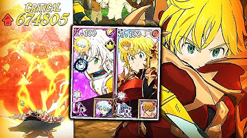 YES!! TRISTAN REVIVED LR LV MELIODAS! INFECT DEMON TEAM IS BROKEN IN 7DS GRAND CROSS PVP!