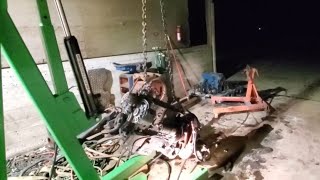 Player Profile isuzu 3ab1 3 cylinder diesel skid steer engine tear down part 1