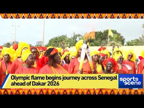 Olympic flame begins journey across Senegal ahead of Dakar 2026