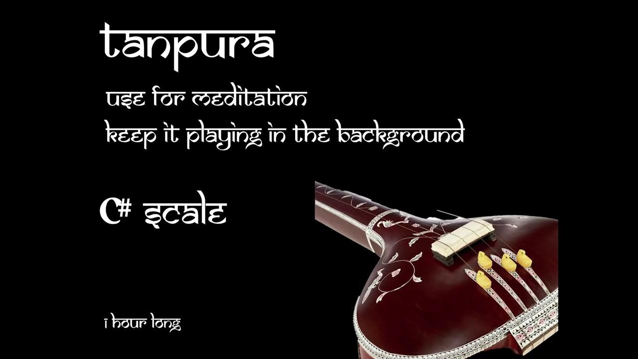 Tanpura C Sharp Singing Meditation paSA YouTube