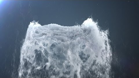 Scary Realistic Waterfall Simulation - Naiad