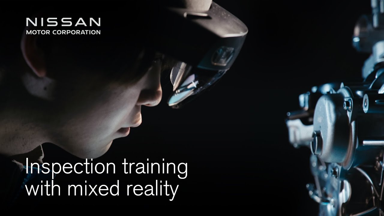 Nissan uses mixed reality for real-world training