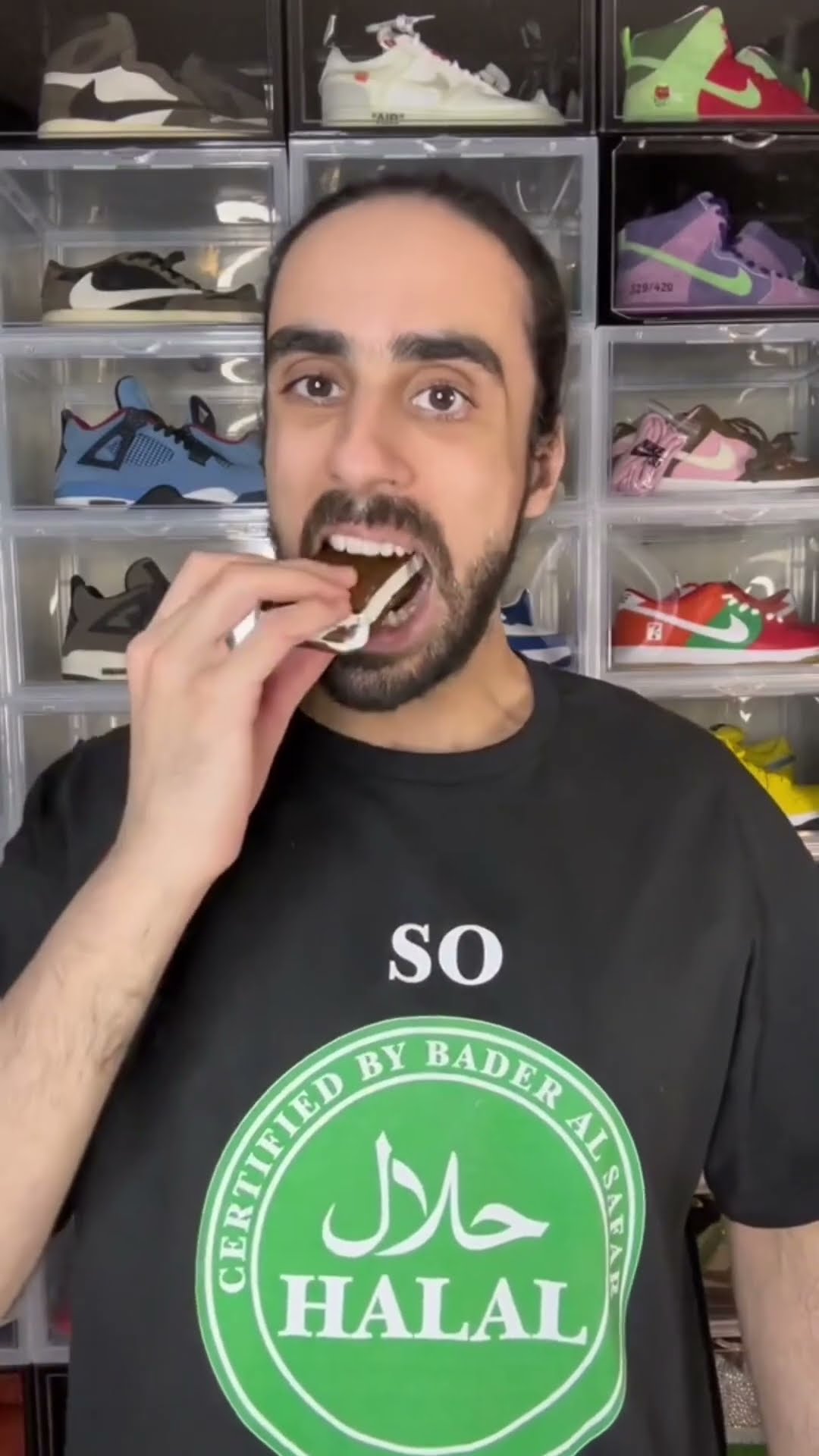 Don’t waste food. Always keep it So Halal Mode ?? #food #asmreating #foodwasting #eating #asmr
