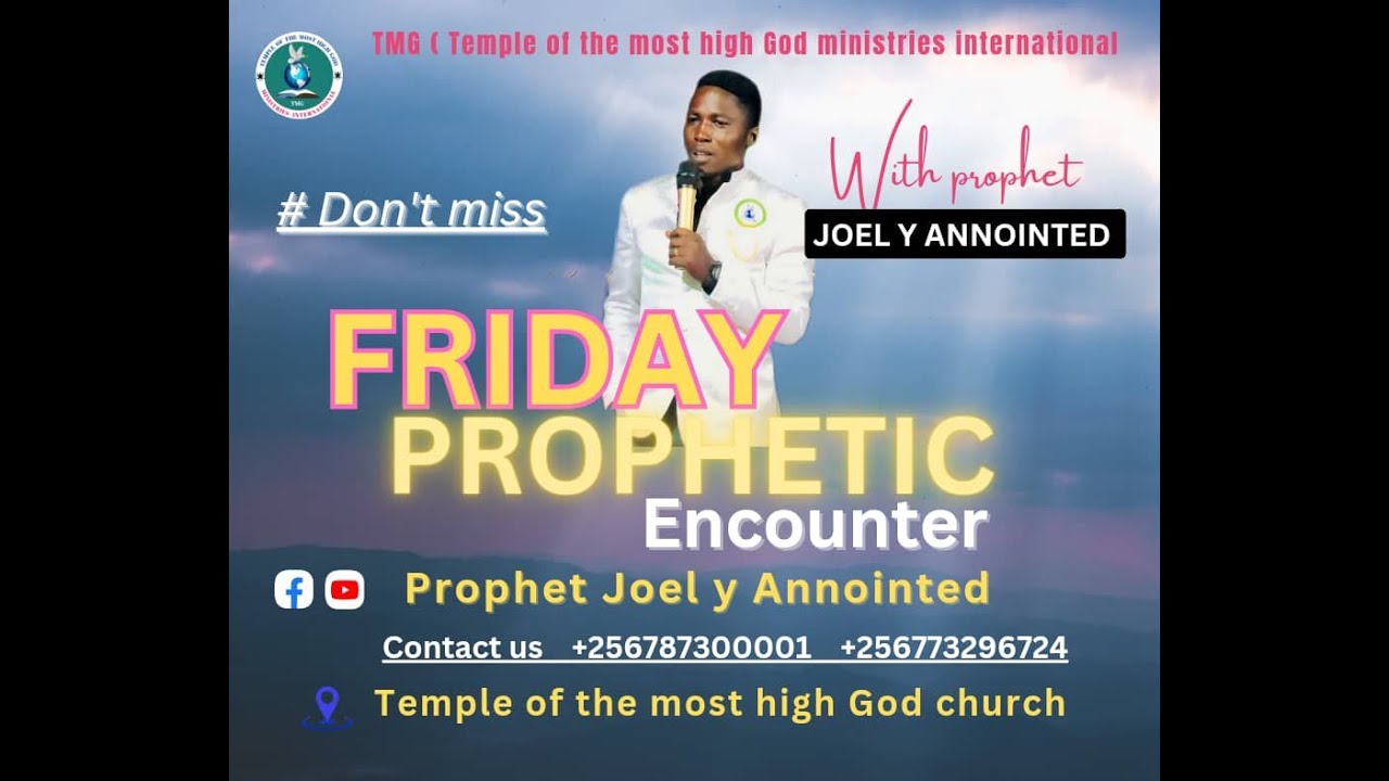 PROPHETIC SERVICE | PROPHET JOEL Y ANOINTED | TMG MINISTRIES INT'L ...