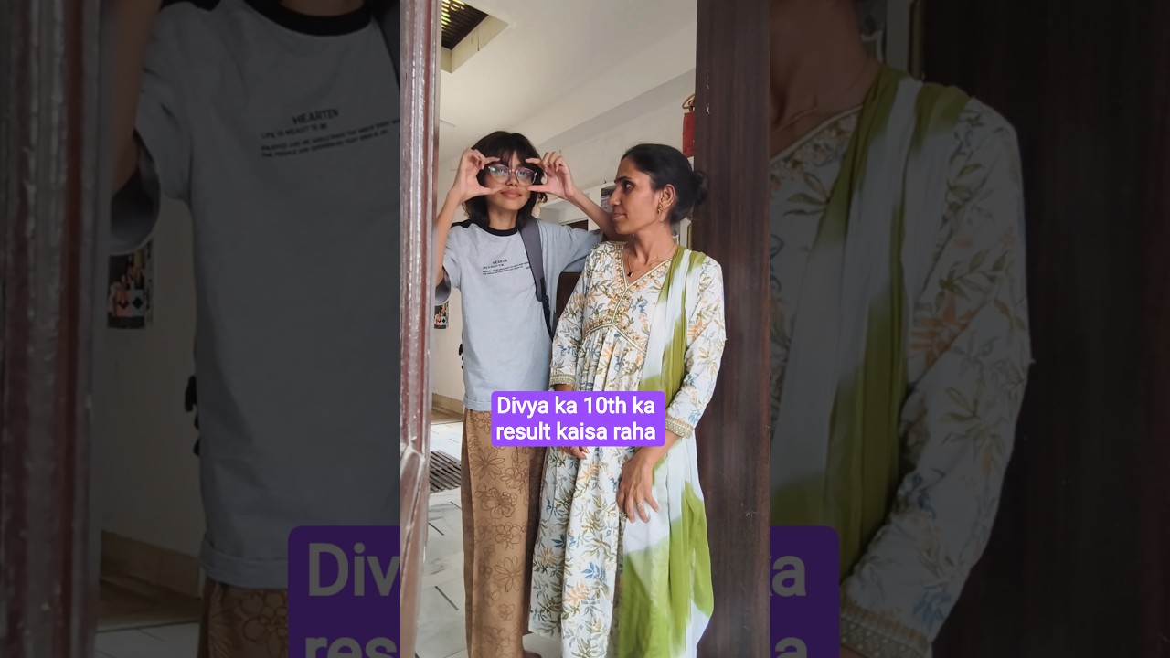 Divya's 10th result revealed / Ghamu saran / Daily routine for housewife Indian #shorts #minivlog