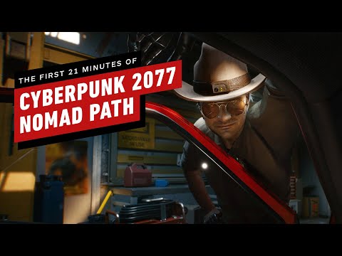 Cyberpunk 2077: The First 21 Minutes of Nomad Path Gameplay (4K 60fps Ultra RTX)