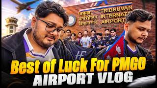 PMGO 2026 Regional | Pakistan here we come - Airport Vlog