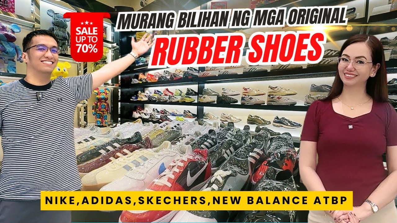 Pinakamurang Bilihan ng Original NIKE, ADIDAS, NEW BALANCE at ibapang branded Rubber Shoes/Easy Sole