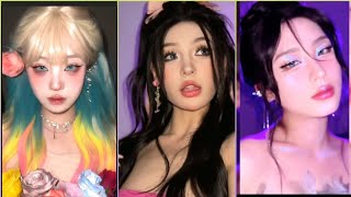 Asian girl makeup transformation | Chinese tiktok | douyin💖