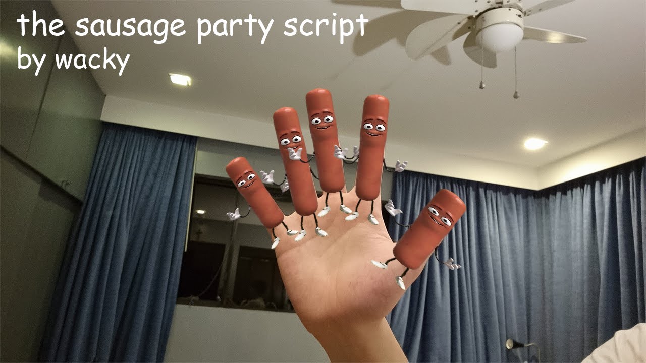 the sausage party script YouTube