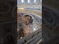 St Peter's Basilica dome up close and view down #travel