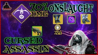 Necrochasm 1-50  Onslaught (Cursed Assassin) Destiny 2 Into The Light