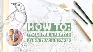 3 EASY Ways to use TRACING PAPER to IMPROVE your DRAWING! Step by