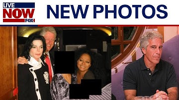 Epstein files: Newly-released photos show high-profile figures