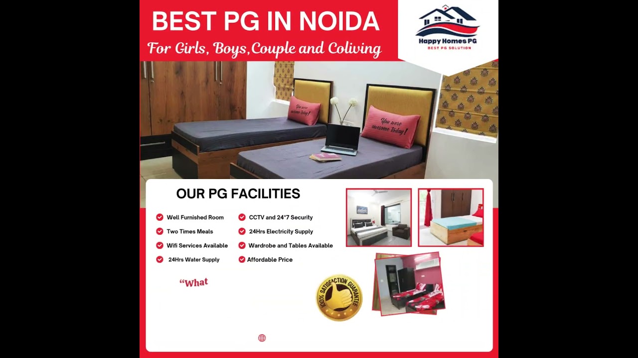 BEST PG IN NOIDA | For Girls, Boys,Couple and Coliving  
