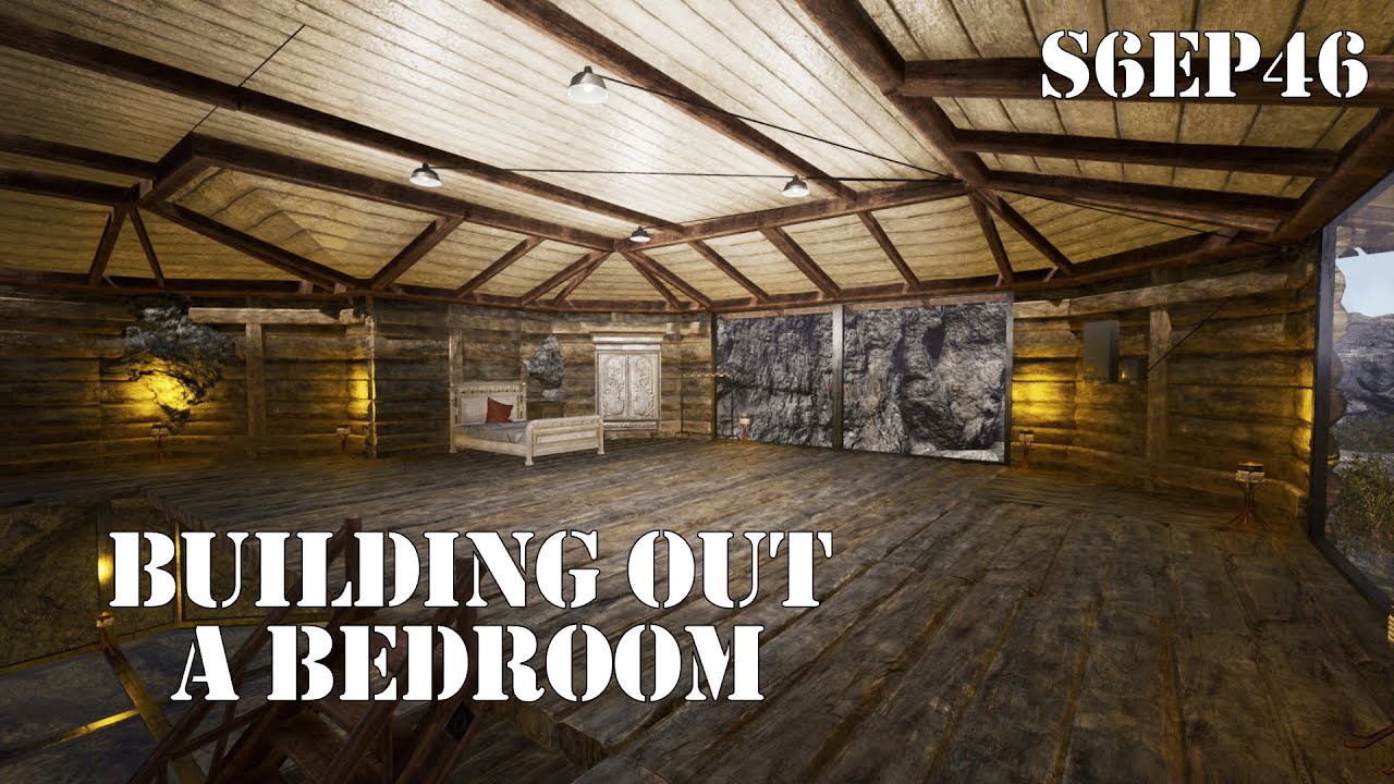 Building Out The Bedroom And Adding Our First Real Lights! The Infected Gameplay S6EP46