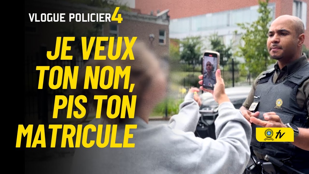 Filmer, mais pas entraver | SQtv Vlogue policier S.4 Ép. 14