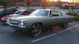 1972 Chevy Impala Custom Donk on Forgiato 26's Pt.2 - 1080p HD