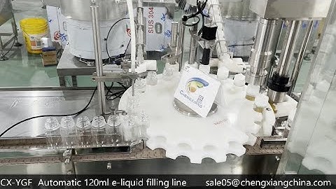 120ml e liquid filling capping labeling machine/ejuice bottle filling line/vape liquid bottle filler