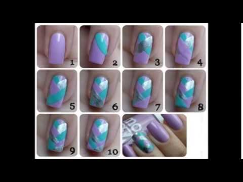 100 tutoriales faciles para pintarse las uñas paso a paso  @IdeasYmasIdeas