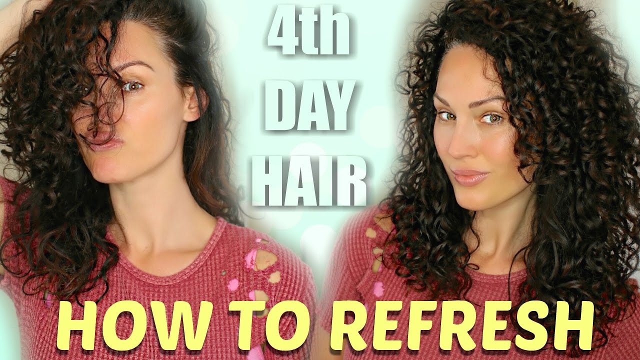 How to Refresh Curly Hair 2nd 3rd 4th day Hair YouTube How to Refresh Curly Hair 2nd 3rd 4th day Hair YouTube