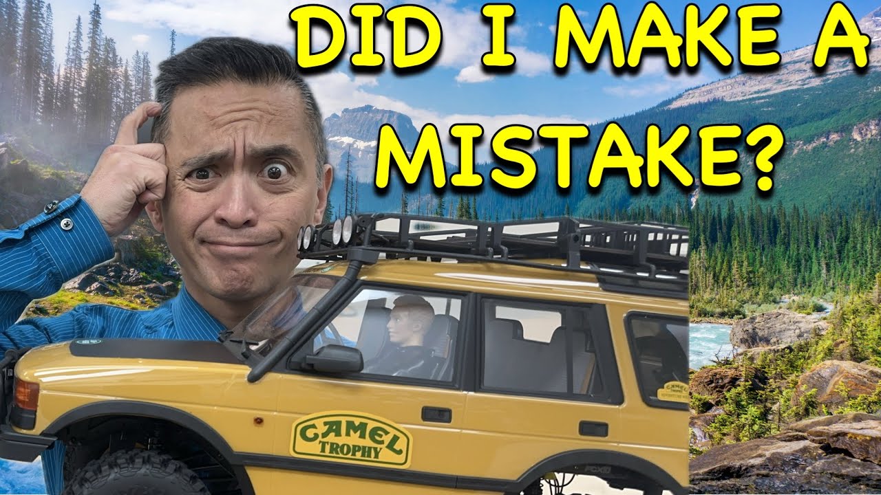 FMS FCX10  Land Rover Discovery unboxing and initial thoughts 