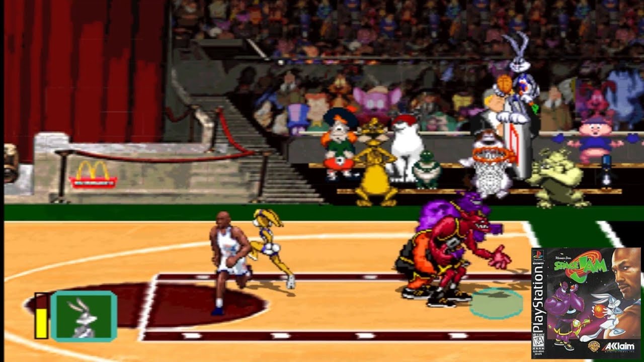 SPACE JAM (PS1) GAMEPLAY