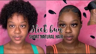 Slick Bun Short Natural Hair Videos Kansas City Comic Con