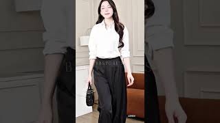 Quần suông công sở xếp ly Q3956H ✨ QUẦN SUÔNG XẾP LY TIỂU THƯ cho các nàng dịu dàng. ✨