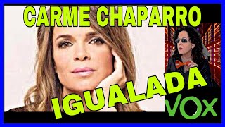 81. 🤮 CARMEN CHAPARRO lamenta detención caso IGUALADA: le VIENE BIEN A VOX.  | 👌😎 inMatrix