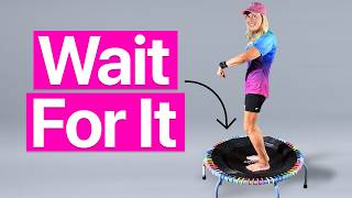 5 EASY Standing Pilates Moves That Feel Amazing on a Rebounder (Try #3 First)