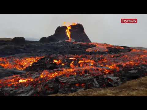 Video: Ar lavos uolos gali sprogti?