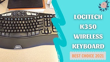 Logitech K350 Wireless Ergonomic Keyboard Review & Test | Top Ergonomic Keyboard