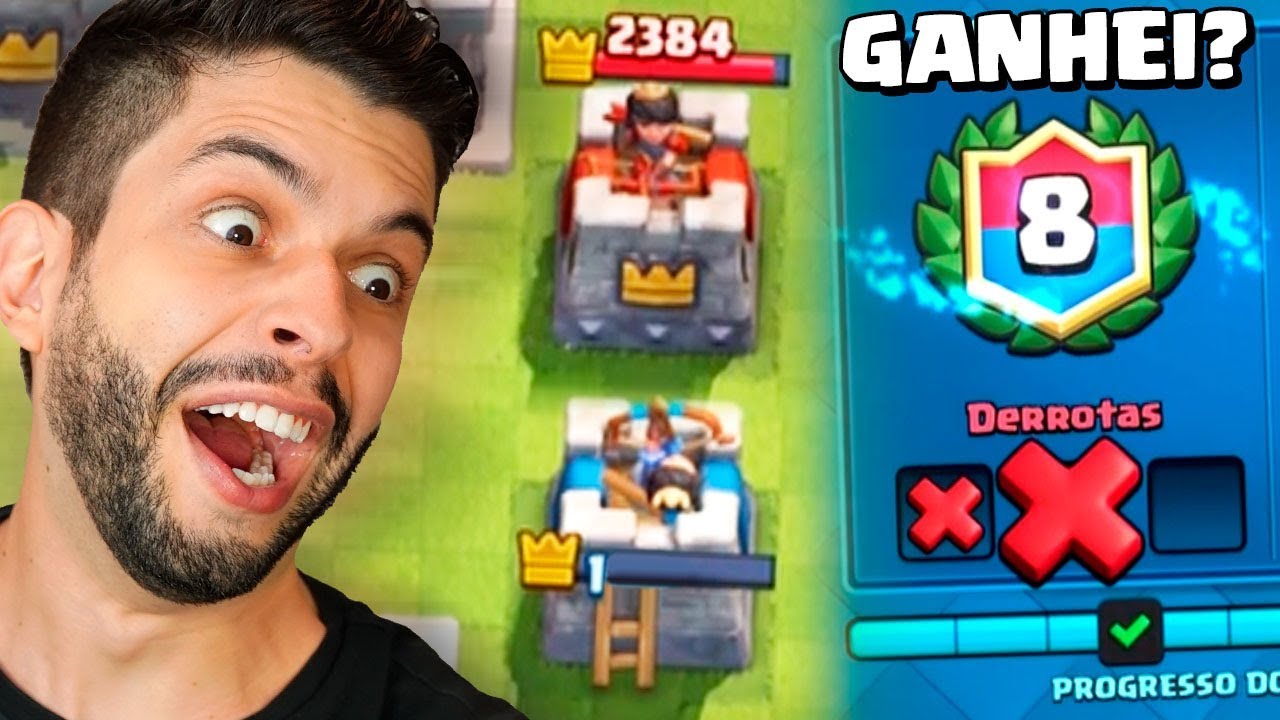 GANHEI? FINAL DE DESAFIO MAIS DISPUTADO QUE JÁ JOGUEI! CLASH ROYALE
