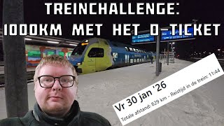 Download Lagu Treinchallenge: 1000 kilometer afleggen met het D-Ticket! (poging 1) MP3
