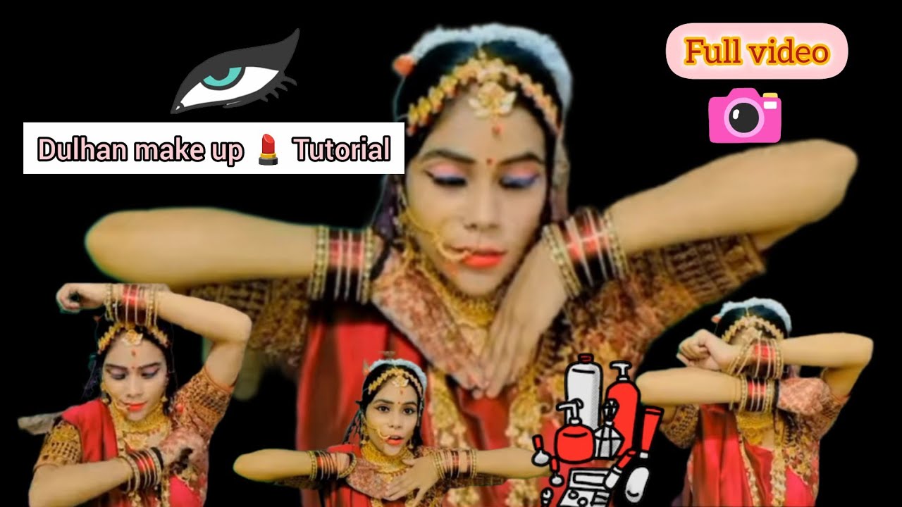 Bridal Dulhan 👰 Makeup tutorial video 