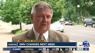 DMV changes next week