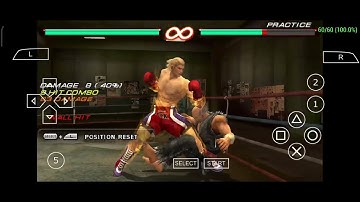 TEKKEN 6 PPSSPP | STEVE FOX 100 DAMAGE COMBOS
