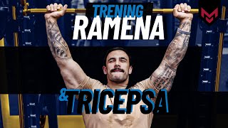 Trening ramena + triceps - Realna priča o treningu i hrani