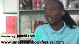 Juneteenth Book Festival PSA Youth Ambassador Michael Graham