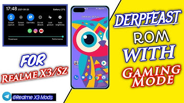 Derfest Os Custom rom for Realme X3 / Sz | Installation Guide and Rom + Gaming Review in 90 Fps