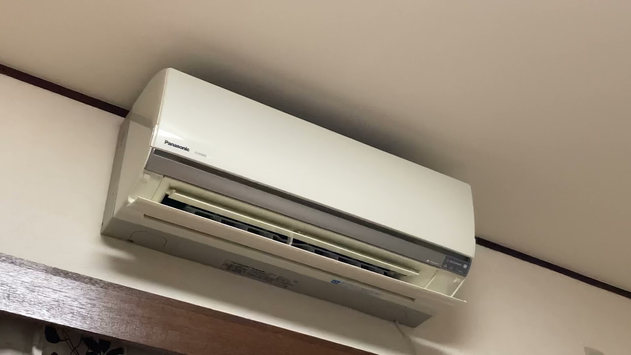 Panasonicエアコン CS-EX283C - YouTube